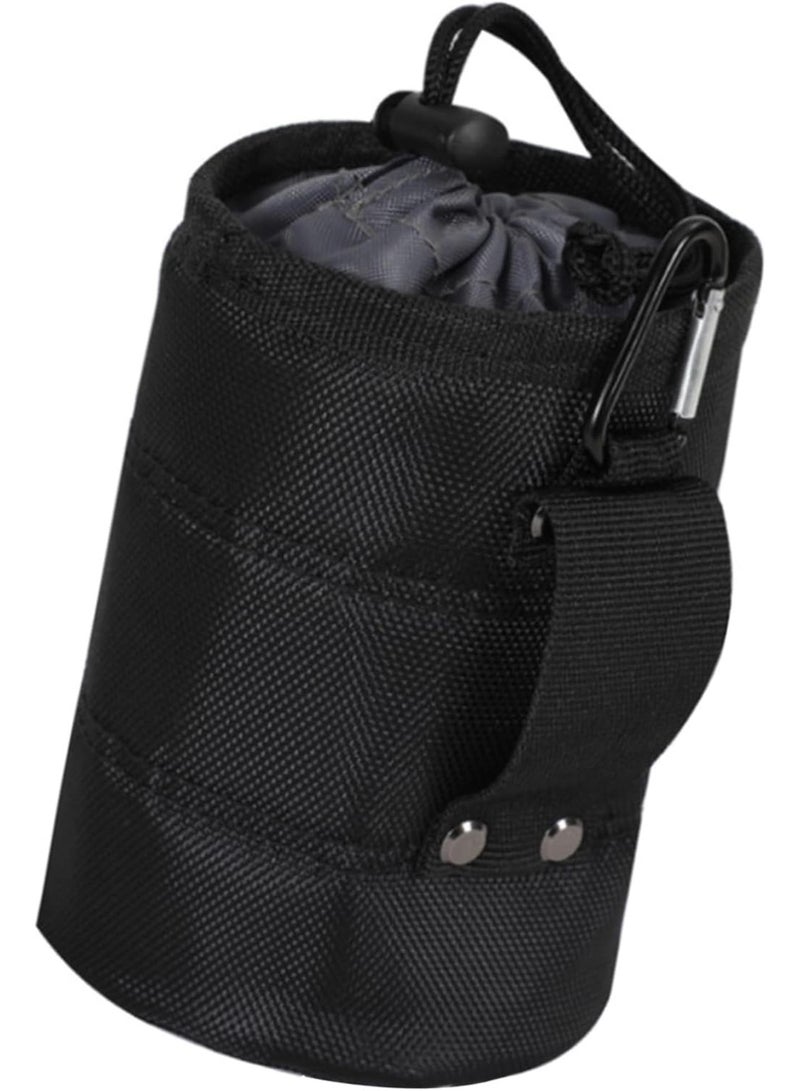 GGOOT Oxford Cloth Tighten Tool Cylinder Nails Screw Storage Bag with Multiple Compartment for Nails Hardware  - Image 4