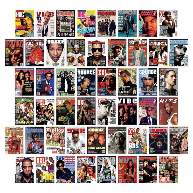 New 50 Posters Postcard Poster Decorative Painting Color Aesthetic Postcard Card - Image 3