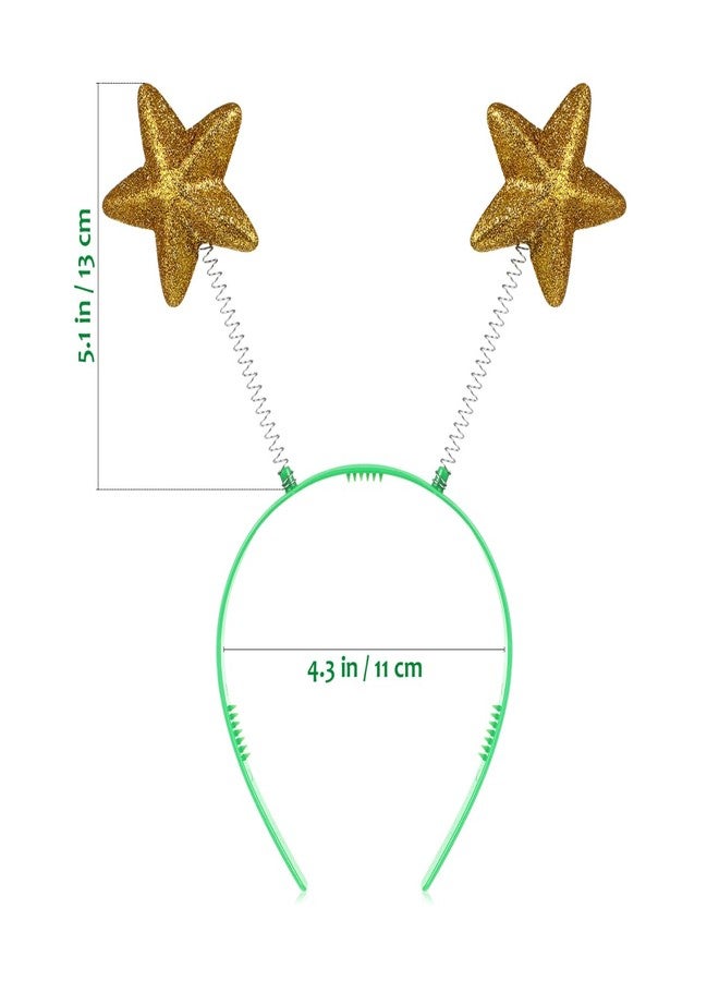 KALLORY Alien Headband, 24 pcs Head Boppers - Alien, Star, Planet, Martian Headband, Party Hats - Costume Headwear for Party-goers or Themed Event Attendees - Image 2