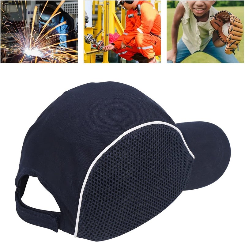 klarako Head Protection Baseball Bump Cap, Easy to Wear Impact-Resistant Lightweight Breathable Hard Hat Head Protection with Reflective Strip - Image 5