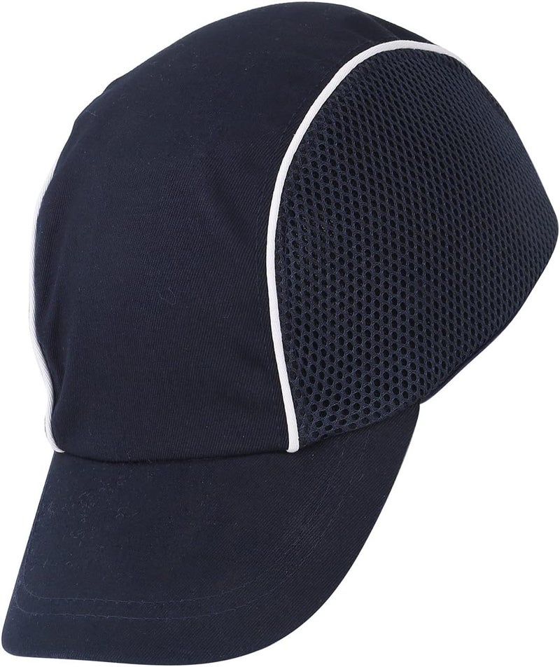 klarako Head Protection Baseball Bump Cap, Easy to Wear Impact-Resistant Lightweight Breathable Hard Hat Head Protection with Reflective Strip - Image 2