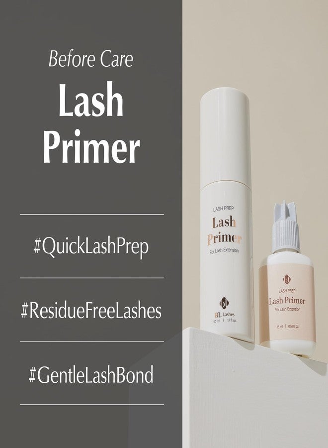 bl BL BL Lashes Primer for Eyelash Extensions | Removes Oils & Residue | Oil-Free for Stronger Adhesive Bonding | Speeds Up Application Time | Professional Use & Gentle on Sensitive Skin (50ml, 1.69 fl.oz) - Image 2