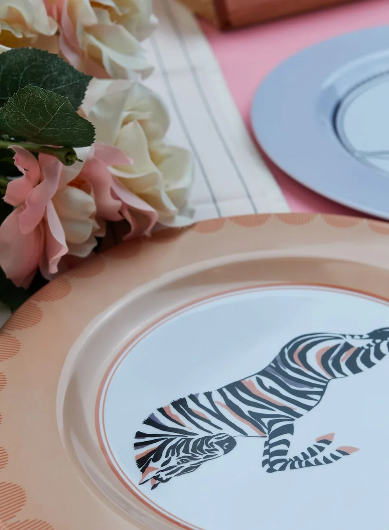 YVONNE ELLEN Set Of 4 Melamine Plates