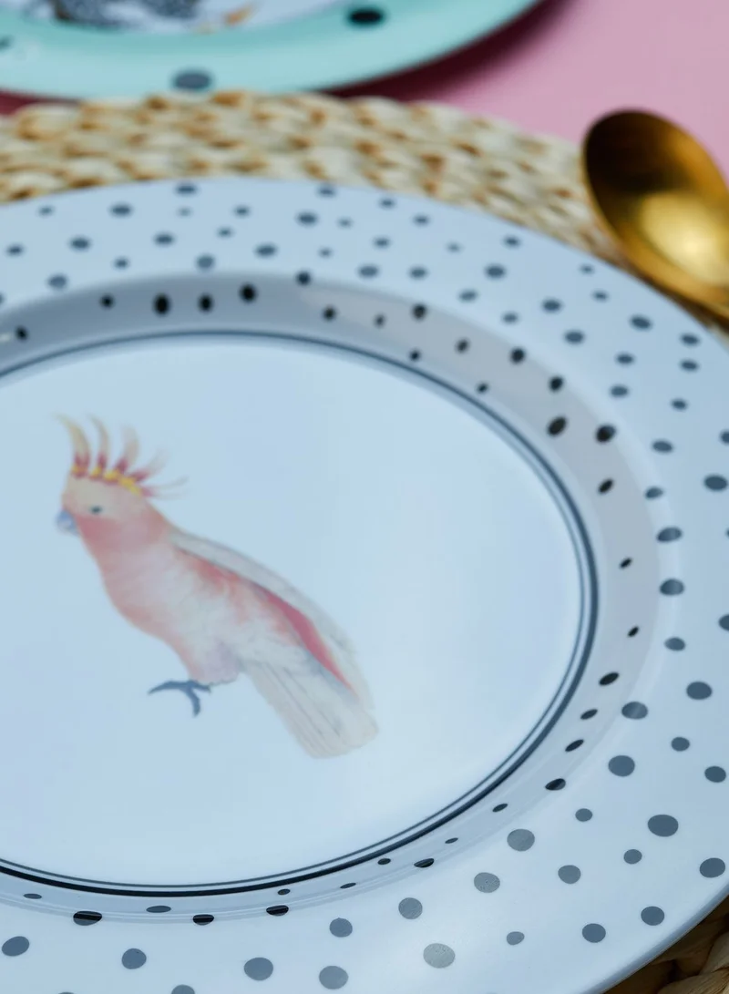 YVONNE ELLEN Set Of 4 Melamine Plates