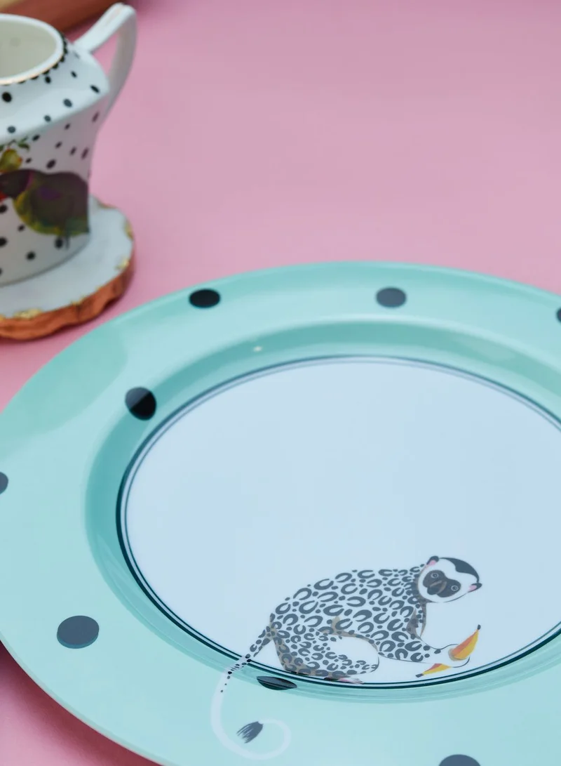 YVONNE ELLEN Set Of 4 Melamine Plates