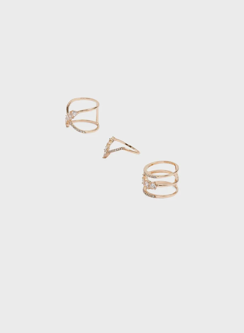ALDO Tetonia Rings Set