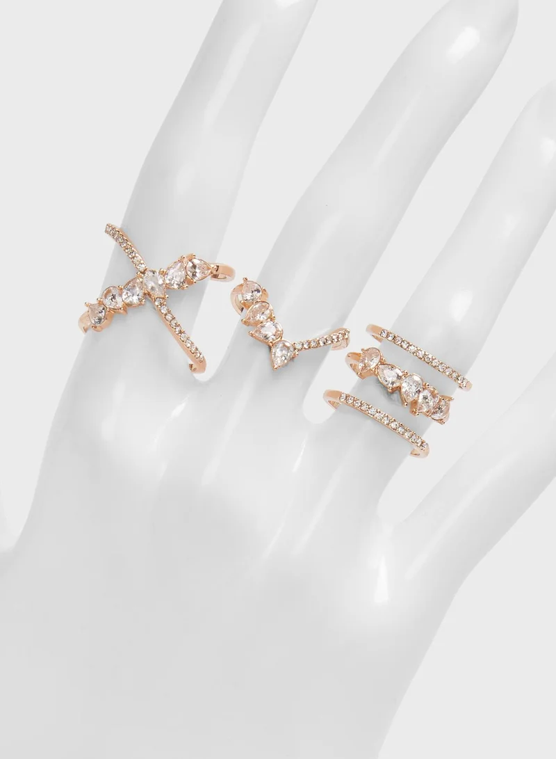 ALDO Tetonia Rings Set