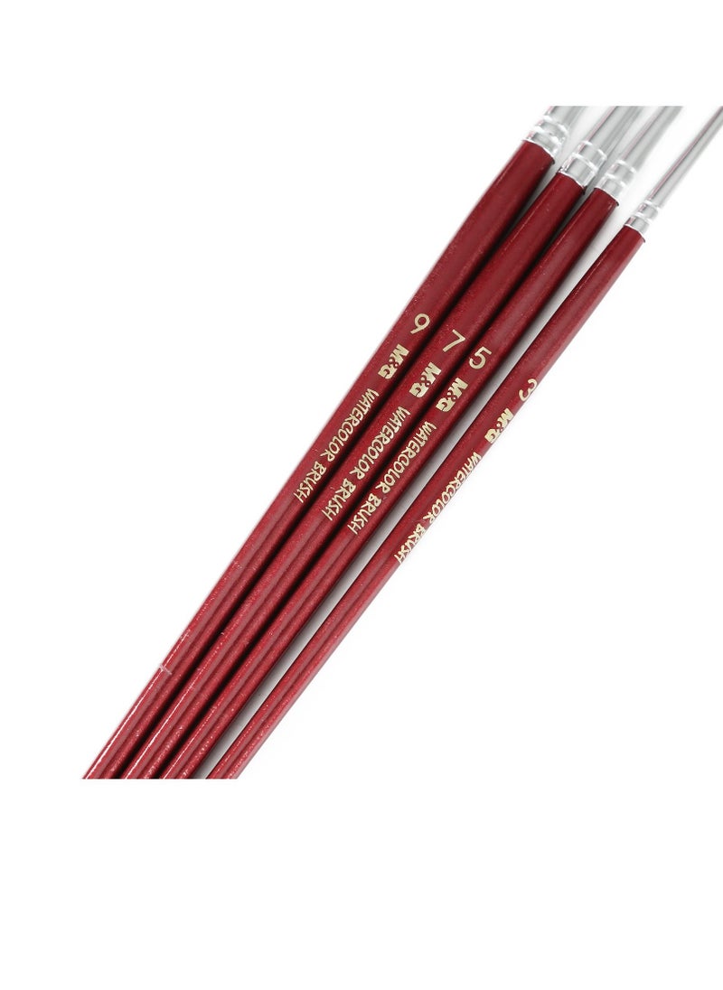 M&G Chenguang Paints Brush Set with Soft and Flexible Brush Hair - 4pcs - No:ABH97890 - pzsku/Z5B9E1FA52BA11F59F5C7Z/45/_/1675885025/385aebdd-b4ae-4544-860d-98e9a786ff48