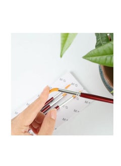 M&G M&G Chenguang Paints Brush Set with Soft and Flexible Brush Hair - 4pcs - No:ABH97890  - Image 3