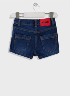 HUGO Kids Denim Mini Skort  - Image 2