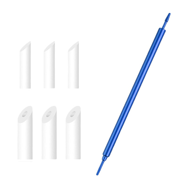 Blue Metal Polishing Stick Tool For Accurate Shading And Seamless Model Making - Image 2