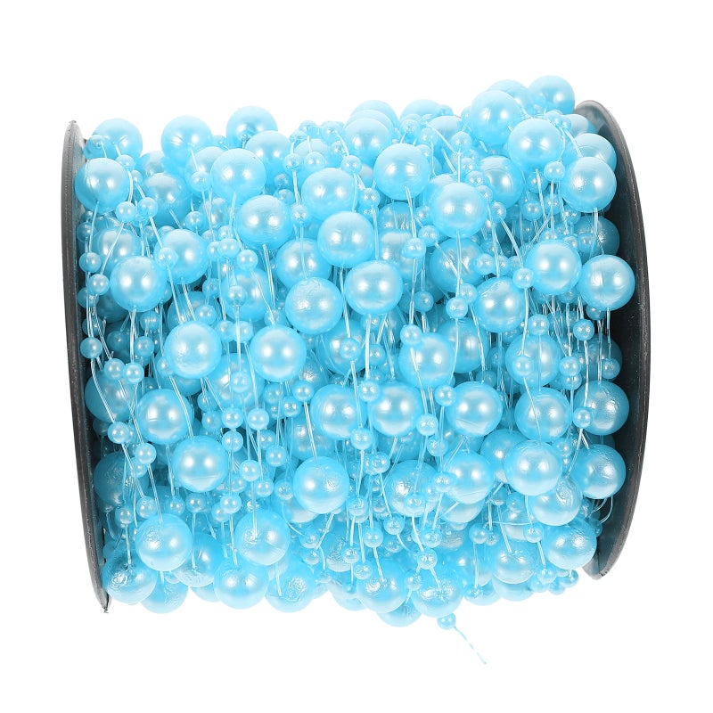 1 Roll of Fishing Line Beads Chain Accessories Decoration for Home Restaurant Decor - Image 1
