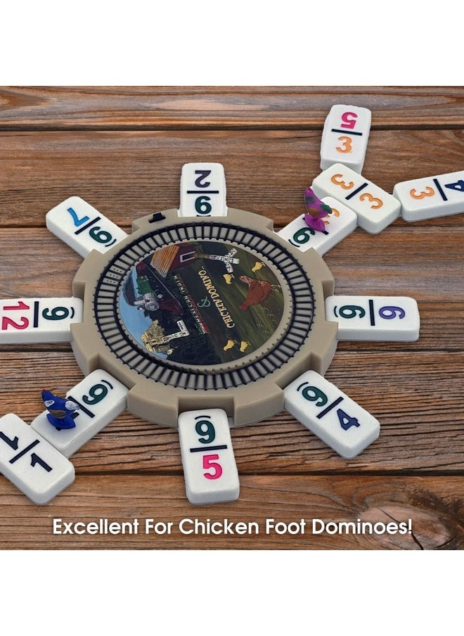CHH Ckicken Markers For Chicken Dominoes, 10 Pieces, Assorted  - Image 2
