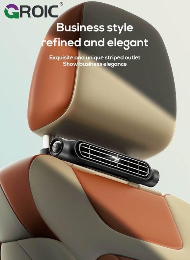 GROIC USB Car Seat Air Fan, 3 Level Adjustable Car Seat Fan, Portable Car Back Fans, Car Seat Cooling Fan, Easy to Install Car Seat Fan For Cars Trucks Pickups Sedans Vehicles - Image 5