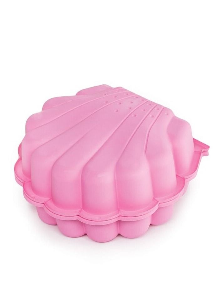 PARADISOTOYS - Pink Shell Sandpit Sandbox  87x78cm - Image 1
