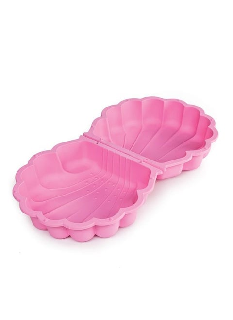 Pink Shell Sandpit Sandbox  87x78cm