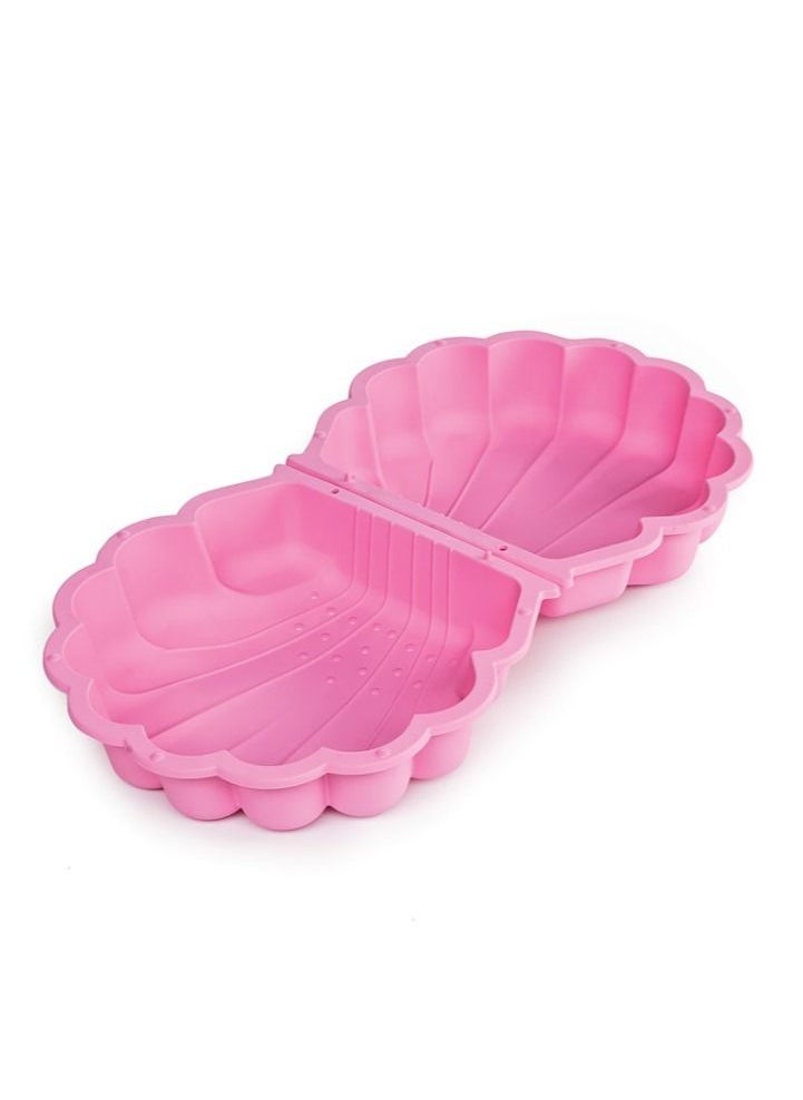 PARADISOTOYS - Pink Shell Sandpit Sandbox  87x78cm - Image 1