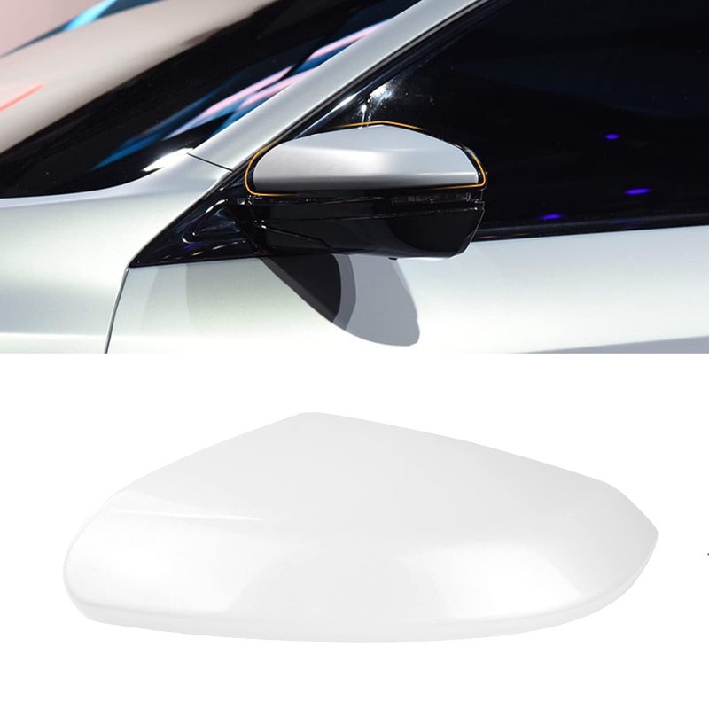 Moonlinks Compatible with 20162021 Honda Civic Driver Side Mirror Cover ReplacementPlatinum White Pearl for 10th Gen Civic20192022 InsightLH Side Door Rearview Mirror Cap Trim1PC
