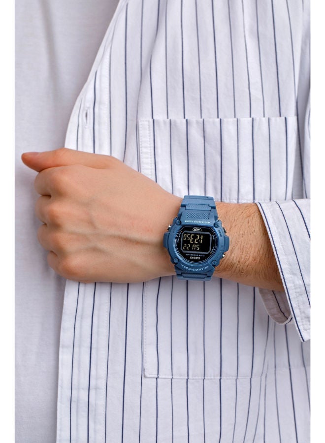 CASIO Resin Digital Watch W-219HC-2BVDF - Image 3