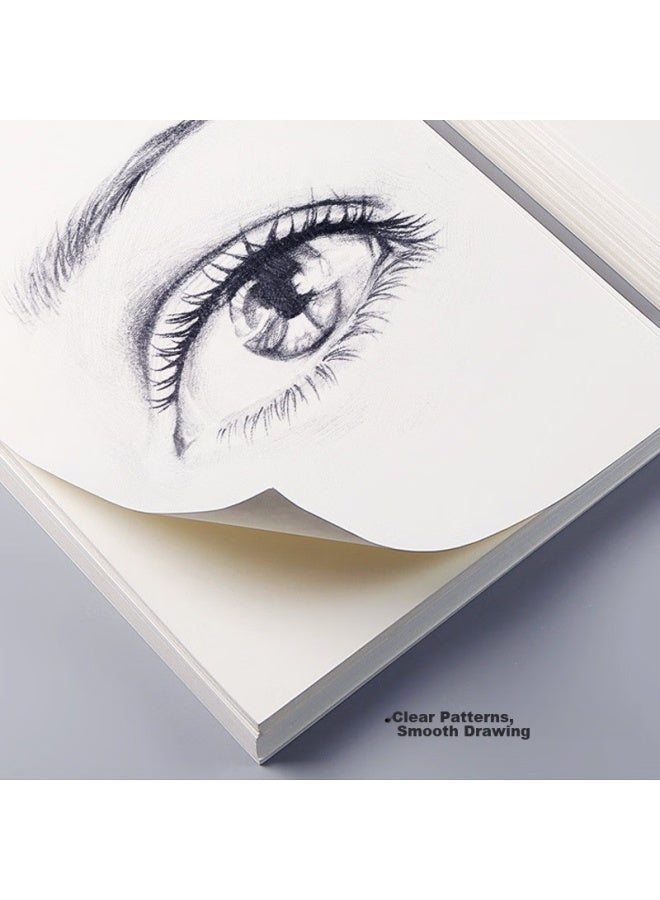 Tango K Sketch Paper 110g, 20 Sheets - Drawing Paper for Sketching, Doodling, and Colored Pencil Art - Ideal for Students, Teachers, and Art  Exams - Image 5