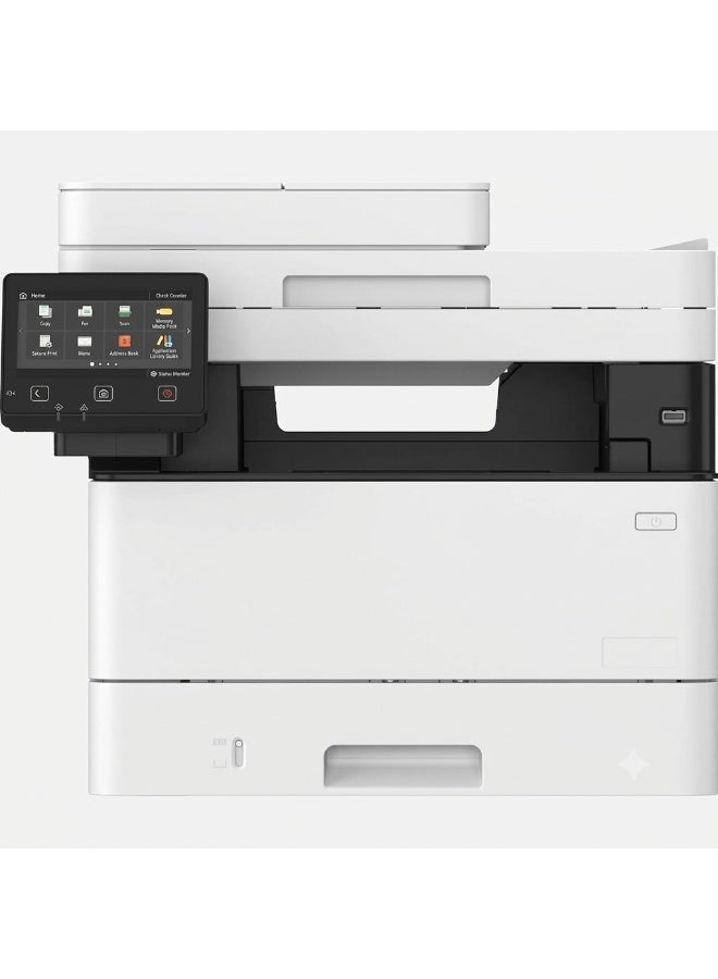 Premium Wireless All-in-One Monochrome Laser Printer - 38 ppm High-Speed 4-in-1 Desktop Printer, Copier, Scanner, and Fax with Duplex - White - Image 3
