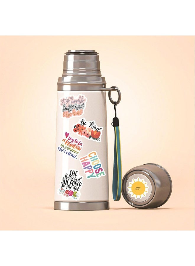 Peachjoy Inspirational Words Stickers, Motivational Quote Stickers for Teens and Adults Trendy Vinyl Positive Sticker for Water Bottles Book Laptop,200PCS - Image 5
