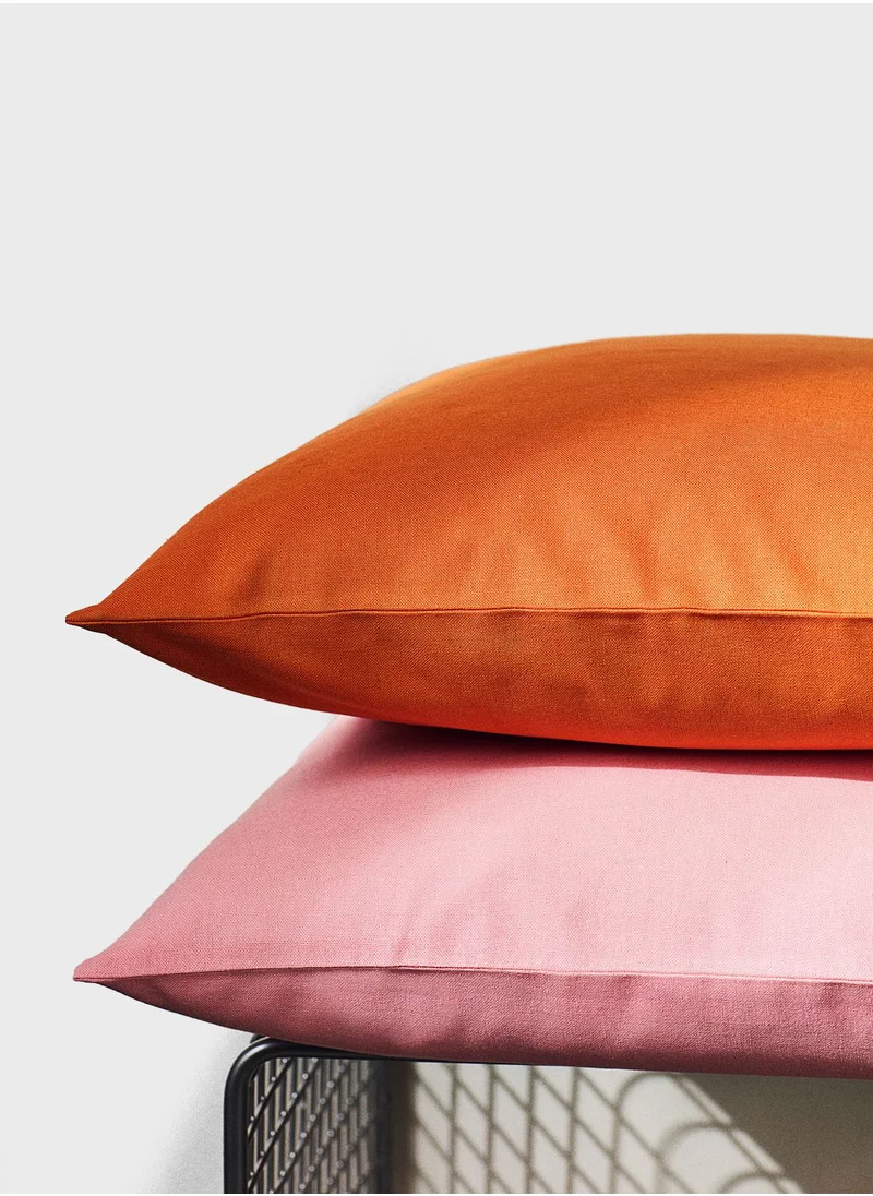 اتش اند ام 2-Pack Cotton Canvas Cushion Covers