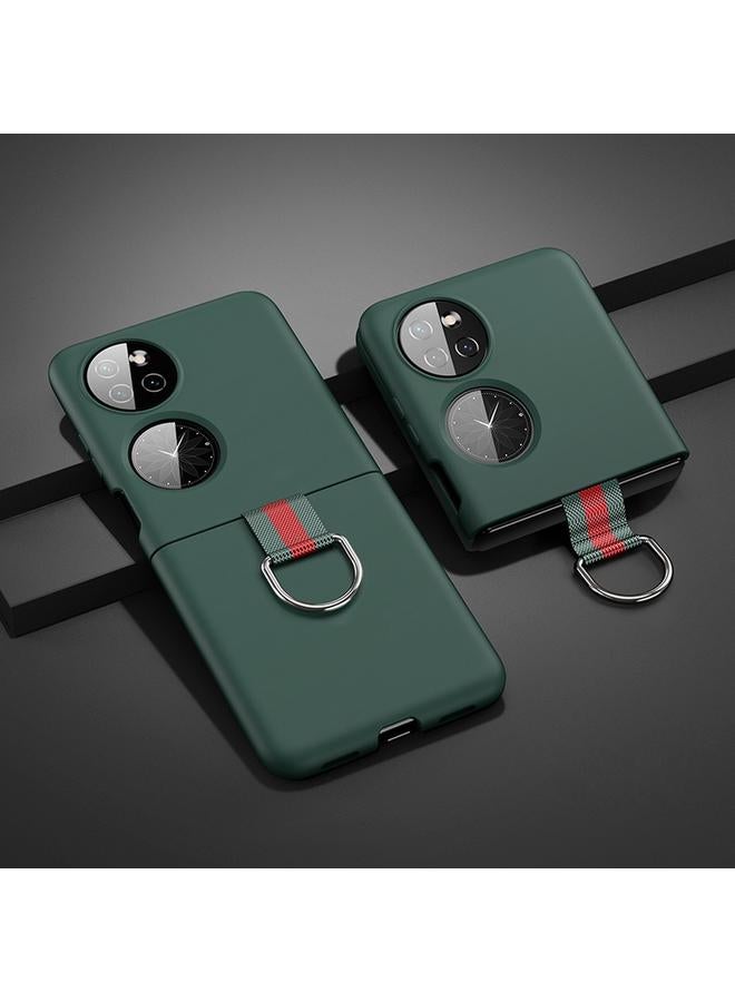 زبون جراب لهاتف Huawei P50 مزود بحلقة جيب وحافظة هاتف كمبيوتر شخصي - Image 1