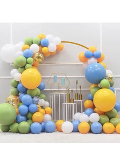 Doingart Doingart 82ft 25m Large Size Yellow Round Metal Wedding ArchRound Backdrop StandCircle Balloon Arch Stand for Garden Yard Wedding Indoor Outdoor Party Decoration  - Image 4