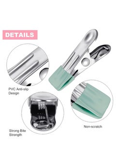 RATSAW 30Pcs Clothes Pegs Stainless Steel Laundry Pegs Clothes Pins for Socks and Underwear and Food and Sealing and Photos  - Image 2