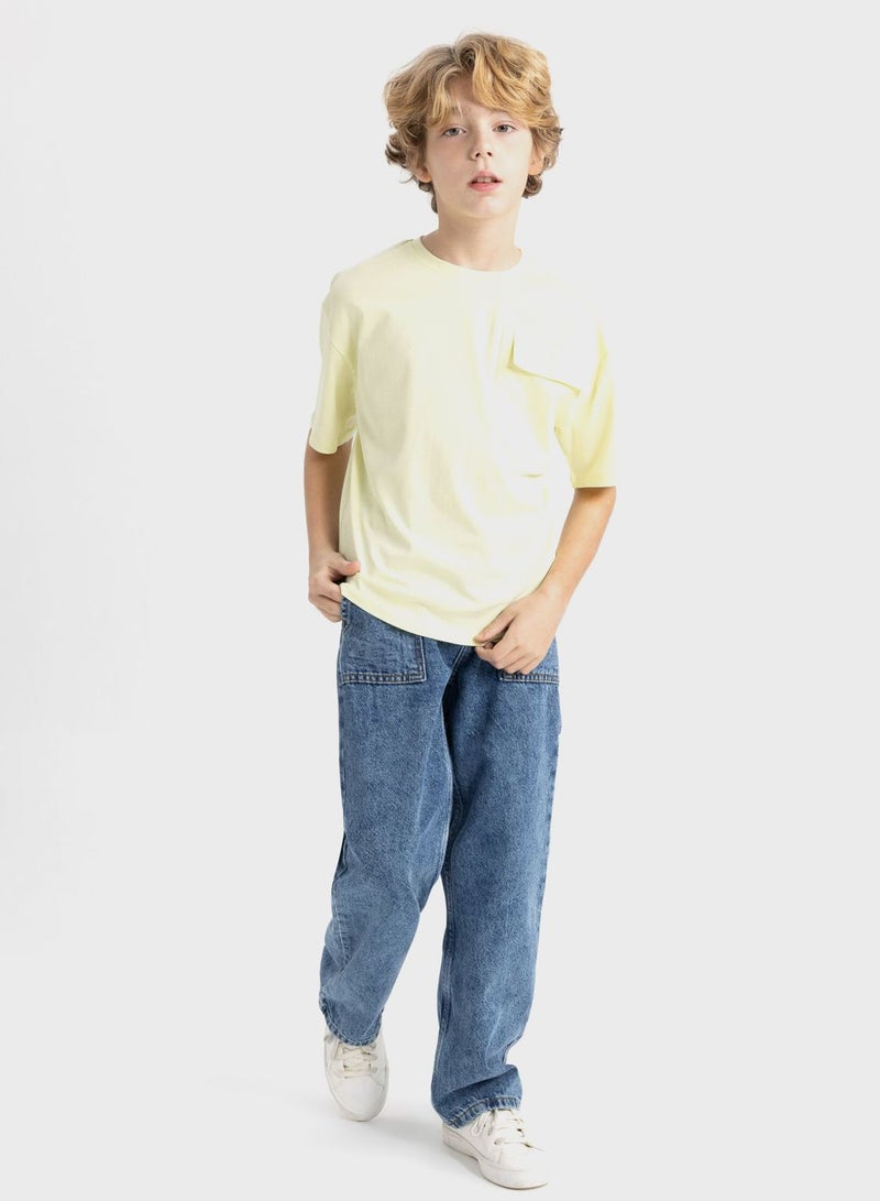 DeFacto Oversize Fit 3D Short Sleeve T-Shirt  - Image 5