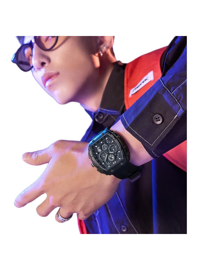 FAIRWHALE Watch Whale Series Men'S Mechanical Style Student Waterproof Watch With Date Display And Luminous Hands, Domestic Watch Fw-5670 - Image 1