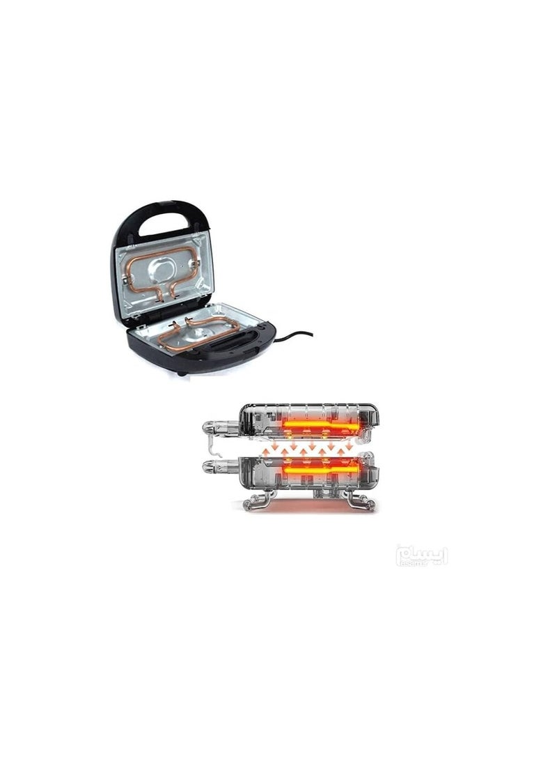 sokany - Sokany 7 in 1 Electric Sandwich and Waffle Maker, with 7 versatile molds - Image 1