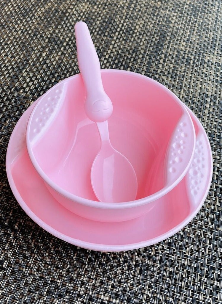 Bebekevi A set of 3 pieces of plastic children's tableware - Image 2