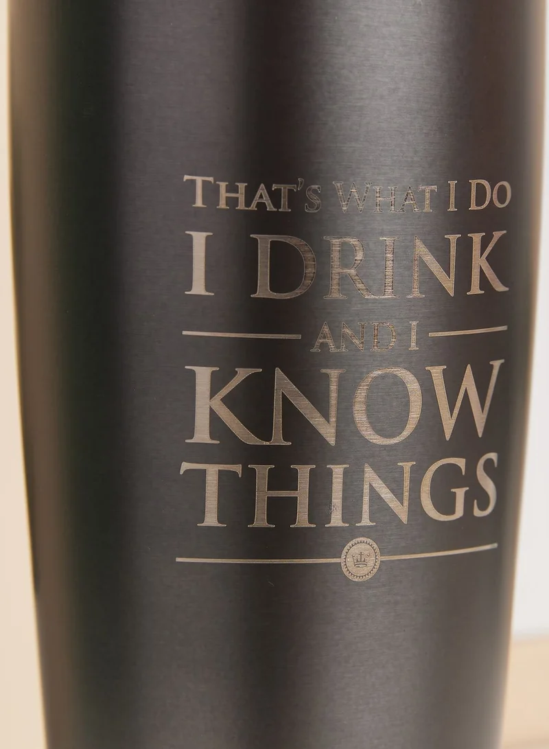 GAMES OF THRONES Game Of Thrones Metal Travel Mug