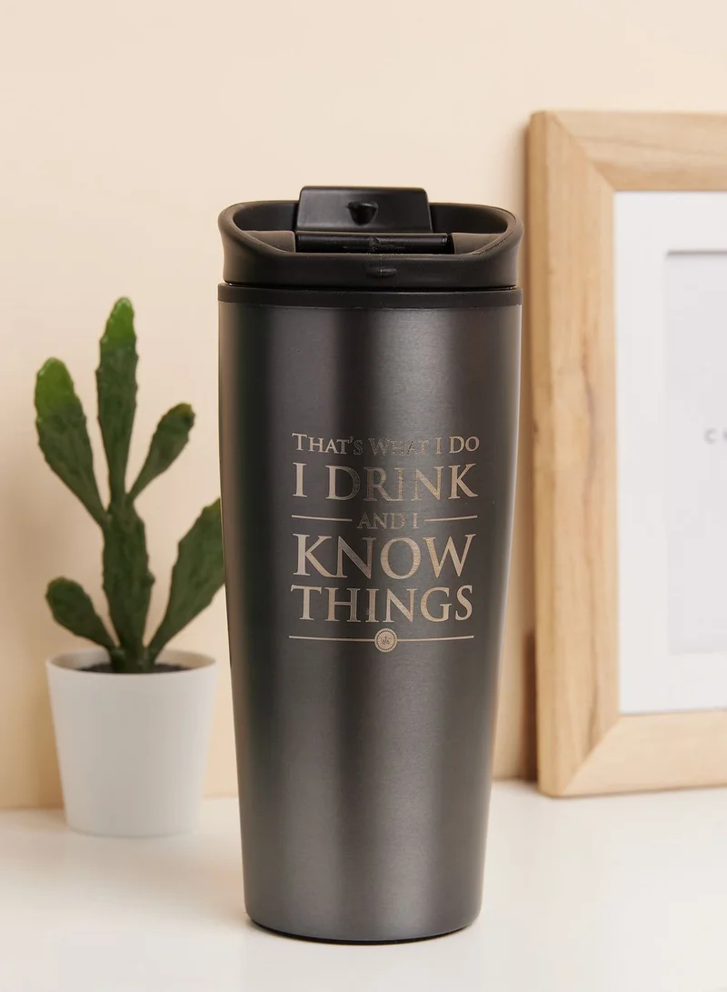 GAMES OF THRONES Game Of Thrones Metal Travel Mug