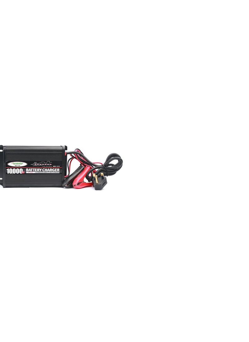 Terminator Terminator Battery Charger 10000mA (Input 220-240V, 50/60Hz, 307W Output 12V DC) TBC 12V-10 