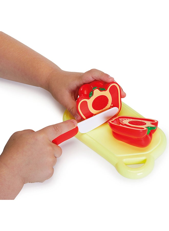 ADDO Busy Me Slice And Play Veggie Set, Kitchen Playset , Cooking Playset, Interactive Playset, Imaginative Play, Role Play , Pretend Play, Gift For Kids And Toddlers  - Image 5