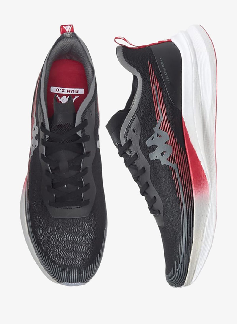 Kappa Men's Logo Detail Lace-Up Sports Shoes - Image 3