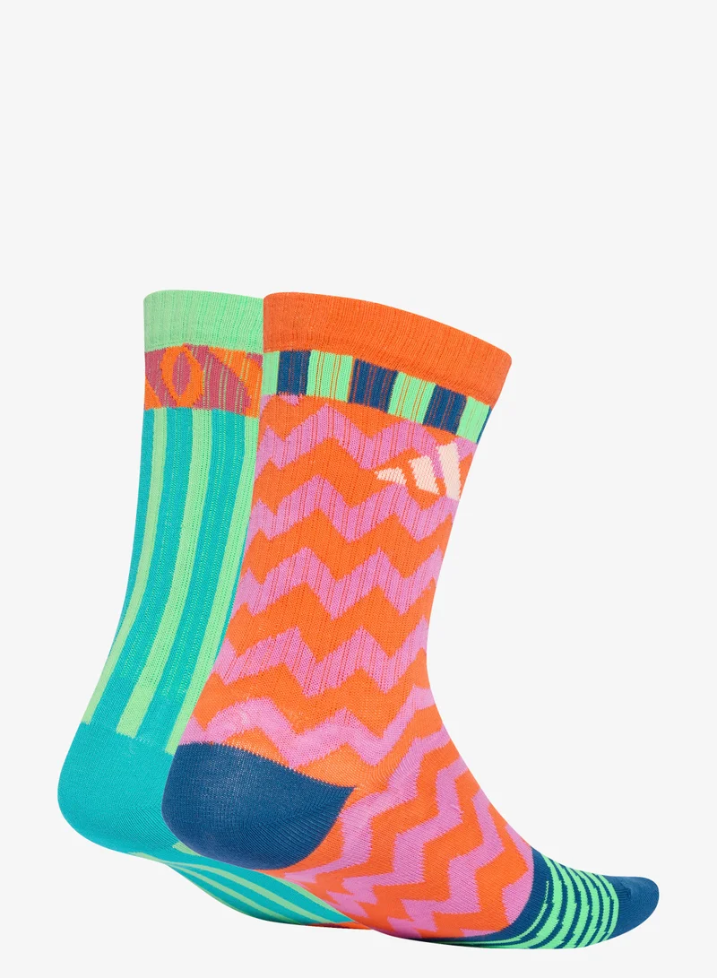 اديداس جوارب adidas In Your Shoes برسومات مميّزة (عبوة من زوجين)