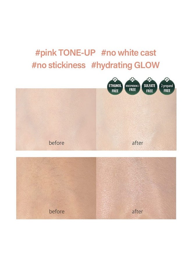 d'alba Piedmont واقي شمسي من دا ألبا الإيطالي الأبيض من Waterfull Tone Up للعناية بالبشرة، مرطب ملون مع عامل حماية من الشمس 50+ Pa++++ واقي شمسي متوهج، لطيف وآمن للاستخدام لجميع أنواع البشرة  - Image 5