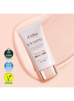 d'alba Piedmont D'Alba Italian White Truffle Waterfull Tone Up Sunscreen Vegan Skincare Tinted Moisturizer With Spf 50+ Pa++++ Glowy Sunscreen Gentle And Safe Use For All Skin Types  - Image 3