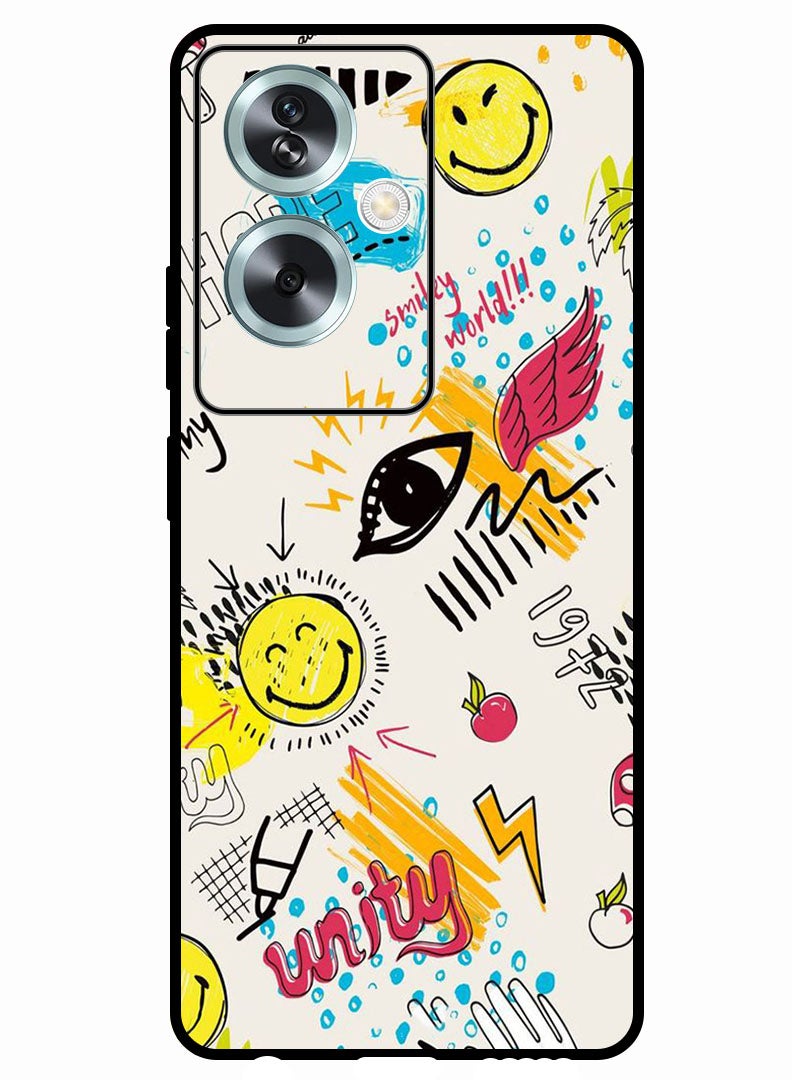 Theodor Protective Case Anti Scratch Shock Proof Bumper Cover For Oppo A79 5G Unity - Image 1