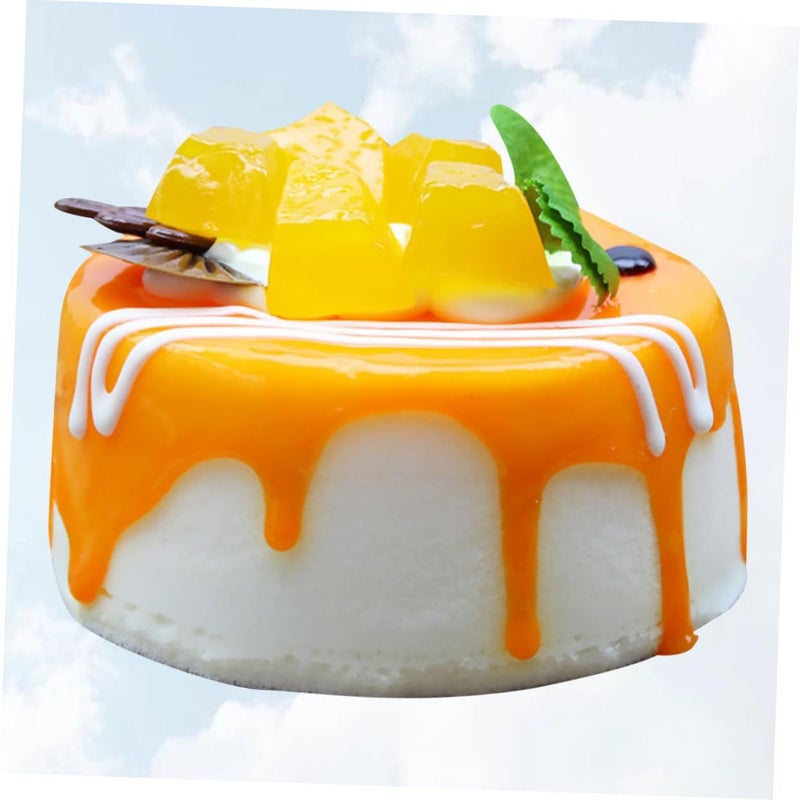 Realistic Fake Cake Decor Orange Berries Photo Prop For Home Store Display - Image 4