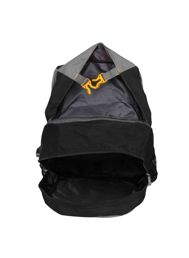 Liker Bag حقيبة لايكر 1 قسم حقيبة رافل للرياضة والتخييم والمشي لمسافات طويلة - حقيبة ظهر - 65 لتر (رمادي) - Image 5