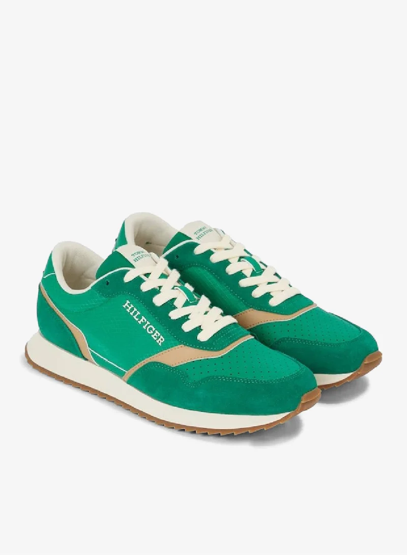 تومي هيلفيغر حذاء سنيكرز للجري بملمس متباين