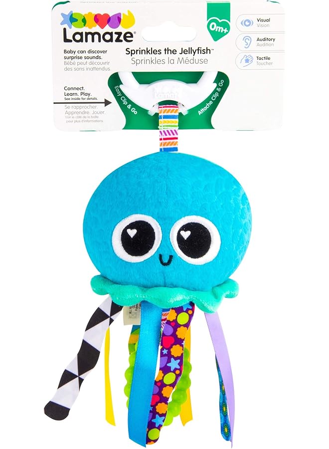Lamaze Sprinkles The Jellyfish Clip On Baby Toys Multi - Image 5