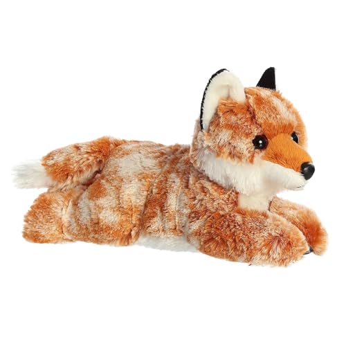Aurora Adorable Mini Flopsie Autumn Fox Stuffed Animal Playful Ease Timeless Companions Orange 8 Inches - Image 1