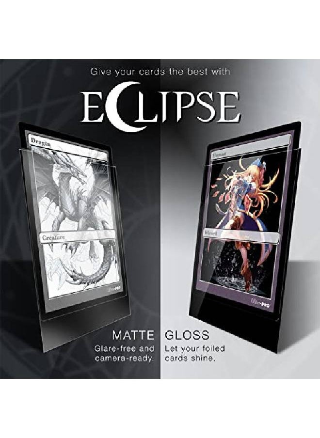 Eclipse Matte Small Sleeves 60 Count (Apple Red) Protect All Your Gaming Cards Sports Cards And Collectible Cards With 'S Chromafusion Technology
