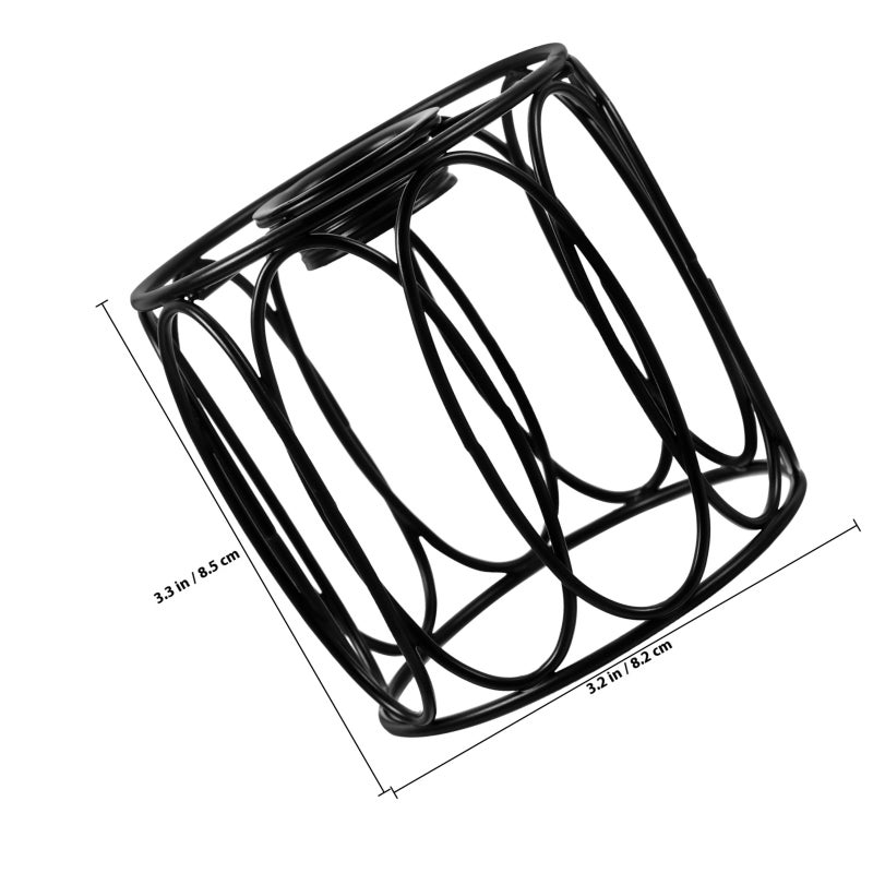 Light Metal Lampshade Hollow Lampshade Hanging Ceiling Light Lampshade (E14) - Image 2